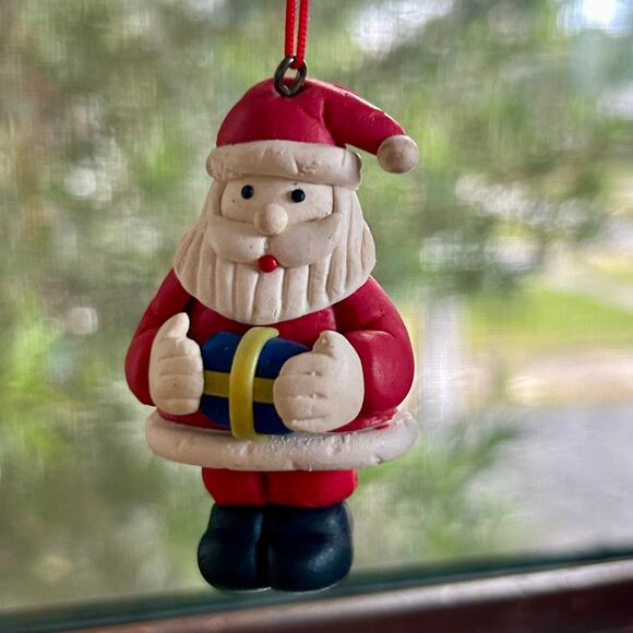 Set of 4 Vintage Christmas Ornaments – Foam/Soft Plastic - Picture 4 of 15